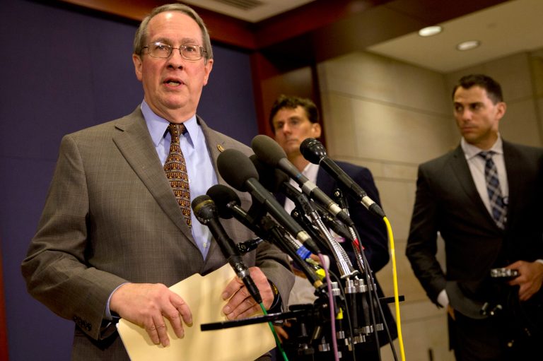 House Judiciary Chairman Bob Goodlatte, R-Va., announced Monday the committee will introduce legislation to strengthen the visa security process by examining the social media accounts of immigrants. (AP Photo/Jacquelyn Martin)