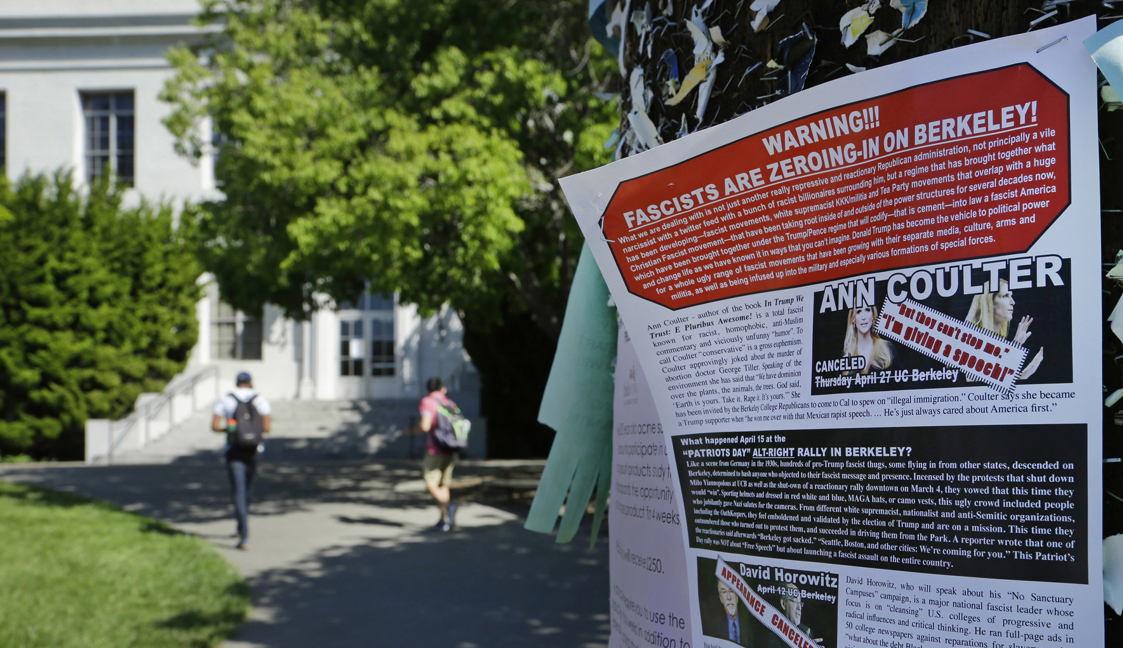 Department of Justice files in support of Berkeley College Republicans in free speech case