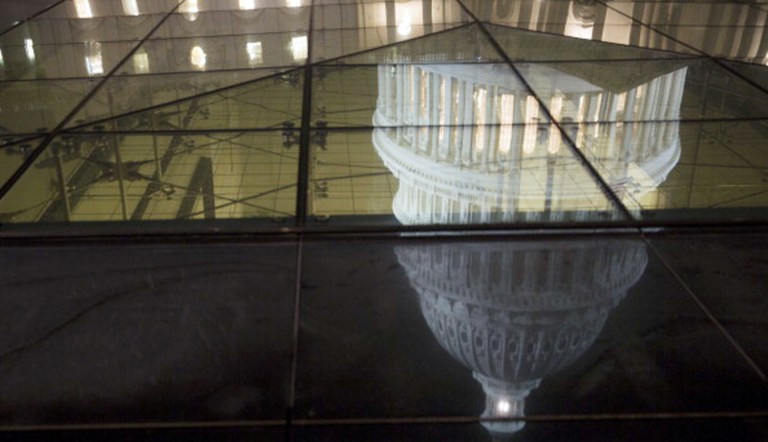 Some influential Republican insiders believe the funding standoff will eventually be resolved by the House passing the 