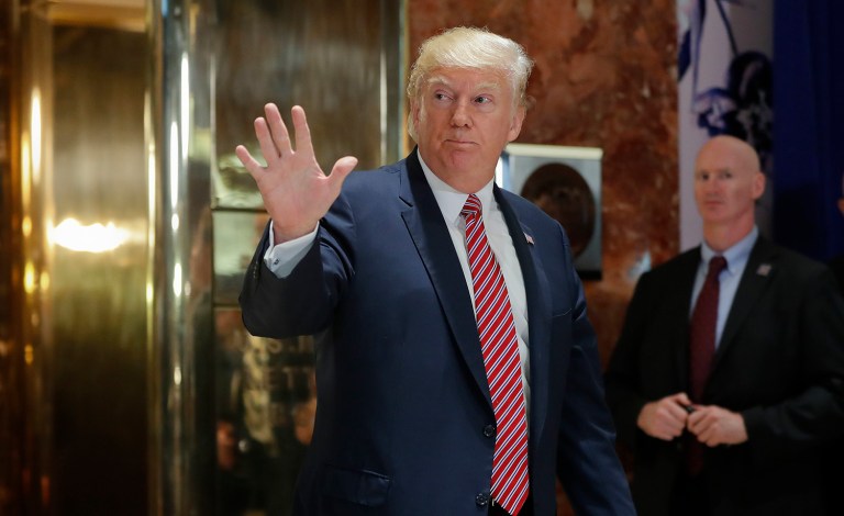 John Dowd sent the email to members of the media and government officials as a way to bolster Trump's stance on the violent rally in Charlottesville, Va. (AP Photo/Pablo Martinez Monsivais)