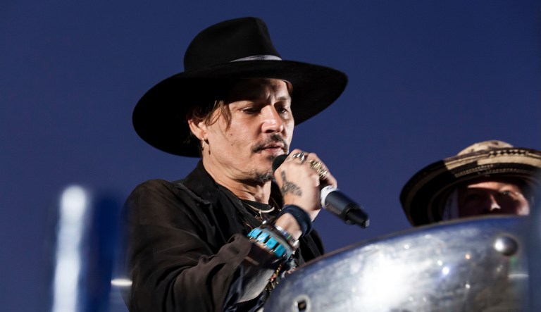 The actor made shocking comments while speaking at an event in England on Thursday. (Photo by Grant Pollard/Invision/AP)