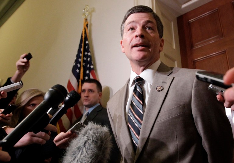 House Financial Services Committee chairman Jeb Hensarling criticized the federal regulator responsible for the two companies. (AP Photo/J. Scott Applewhite)