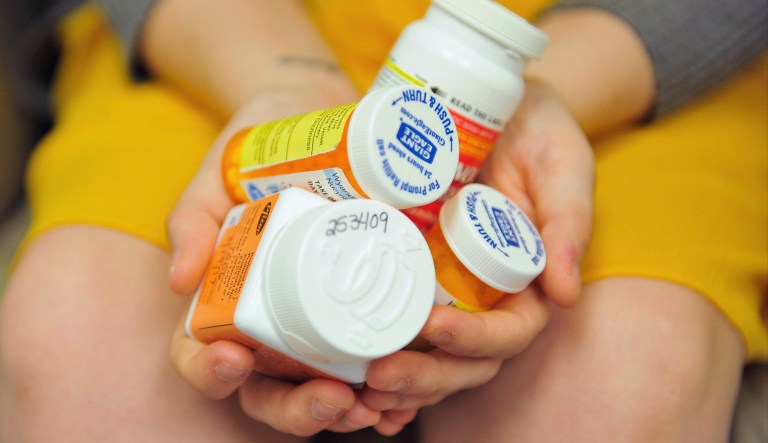 The amount of opioids prescribed in 2015 was enough for every American to be medicated around the clock for three weeks. (AP Photo/Chris Post)