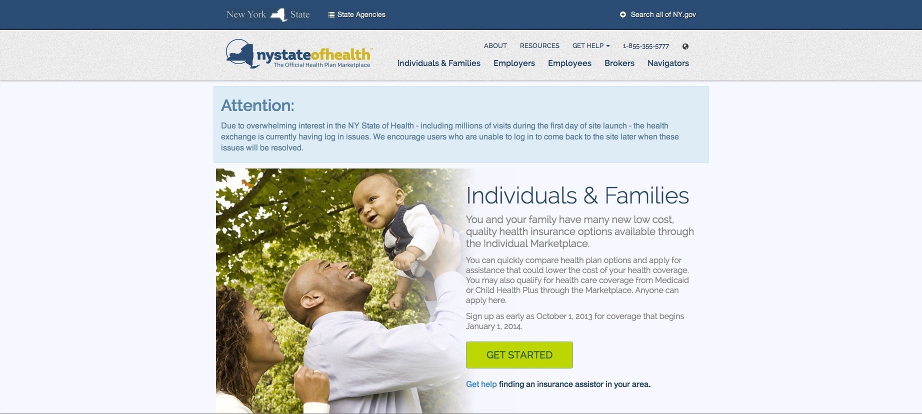 Web traffic numbers for Obamacare’s New York exchange look inflated