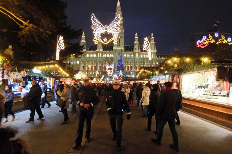 Police said they will step up surveillance of public places where large crowds are expected, including transportation spots. (AP Photo/Ronald Zak)