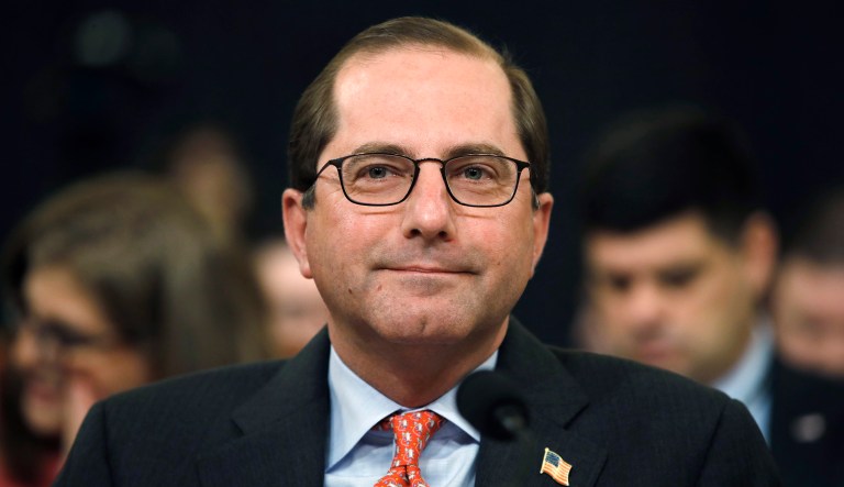 Health and Human Services Secretary Alex Azar said that he wants to offer new affordable and flexible healthcare plans 