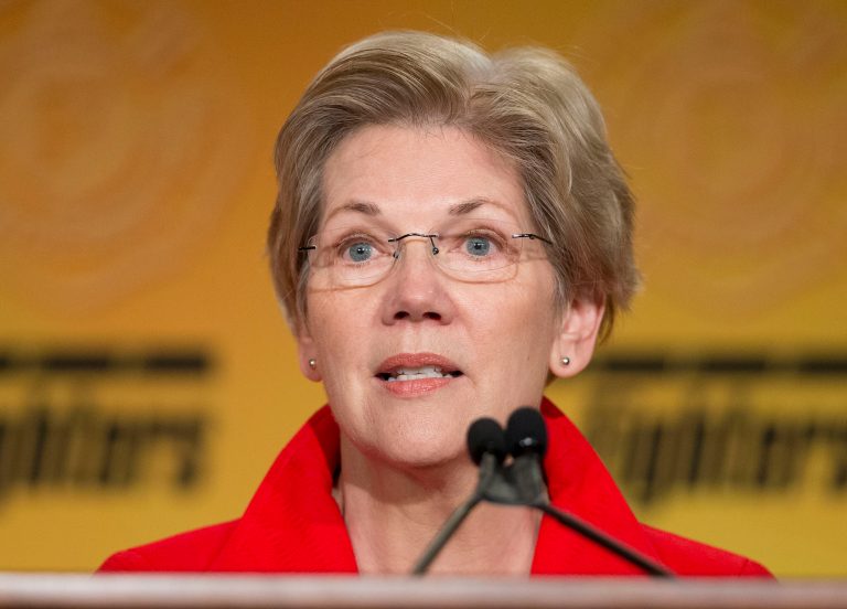 Sen. Elizabeth Warren on Thursday presented a list of key issues from trade to wages that she wants 2016 Democratic front-runner Hillary Clinton to address in her campaign for president. (AP Phot)