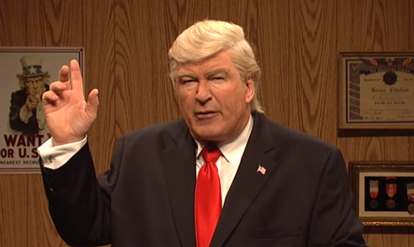 Baldwin became a guest fixture on 