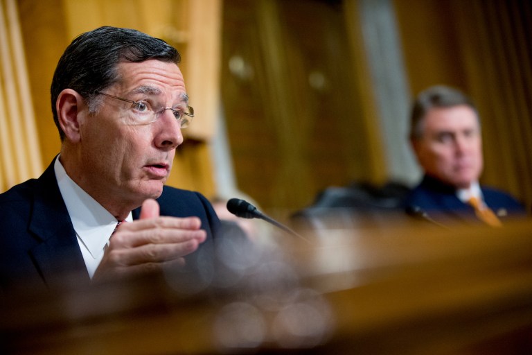 Barrasso's letter is a reminder about proper procedure and says that much of what they say is incorrect. (AP Photo/Andrew Harnik)