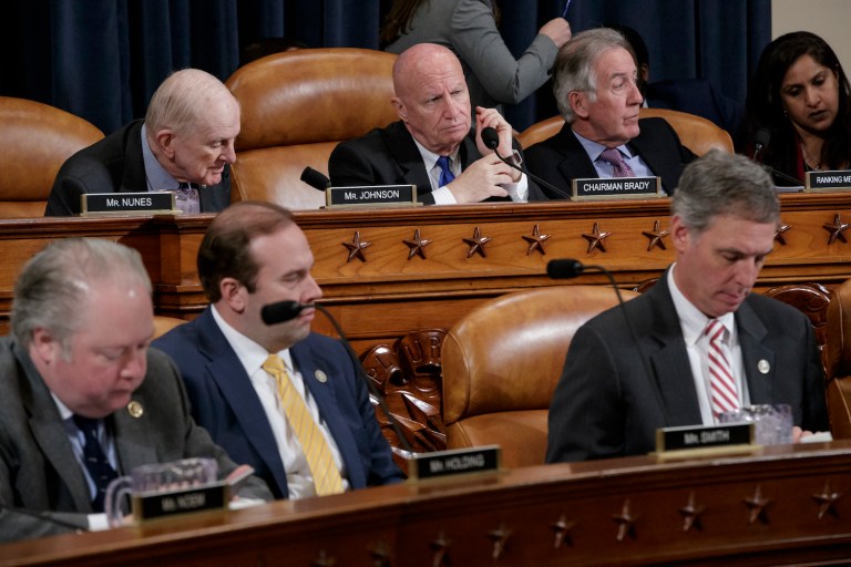 The replacement plan backed by House GOP leadership would remove the executive pay cap. (AP Photo/J. Scott Applewhite)