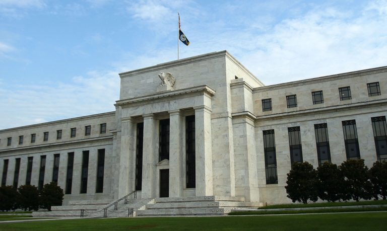 The U.S. Federal Reserve building in Washington (Mark Wilson/Getty Images)