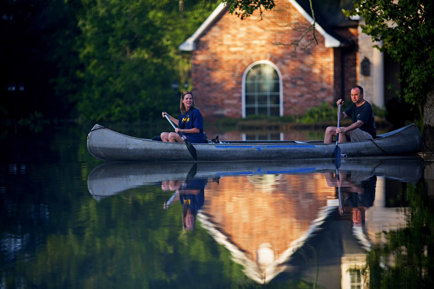 White House leaves Louisiana flood response to Congress