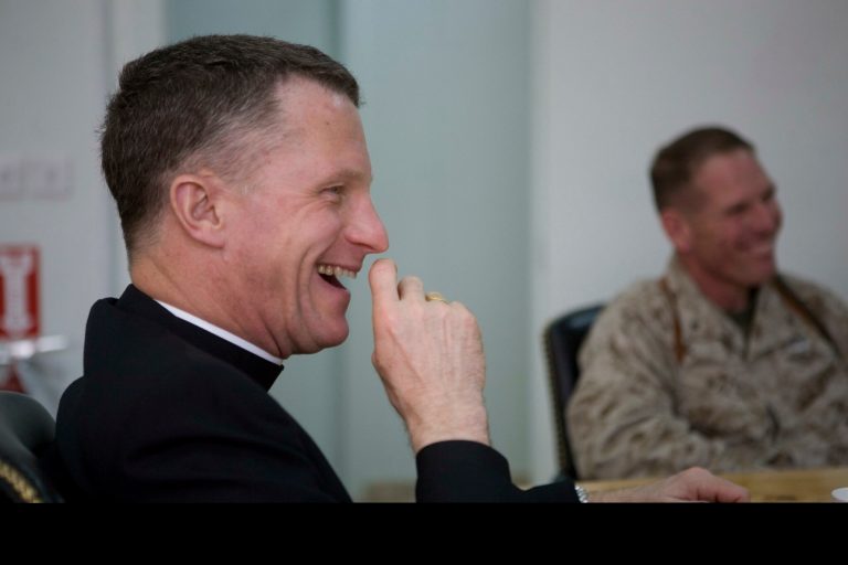 Catholic Military Archbishop Timothy Broglio doesn't understand why the government would block volunteer priests from saying mass or administrating the sacraments to members of the military. (Courtesy photo)