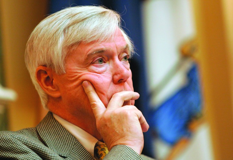 Steve Helber/AP file
Virginia House Speaker Bill Howell, R-Stafford, halted a controversial GOP redistricting bill Wednesday, drawing praise from Democrats in Richmond and the ire of Republicans.