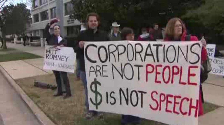 If you're looking for a candidate who depends on big contributors, it's Hillary Clinton. (screenshot)