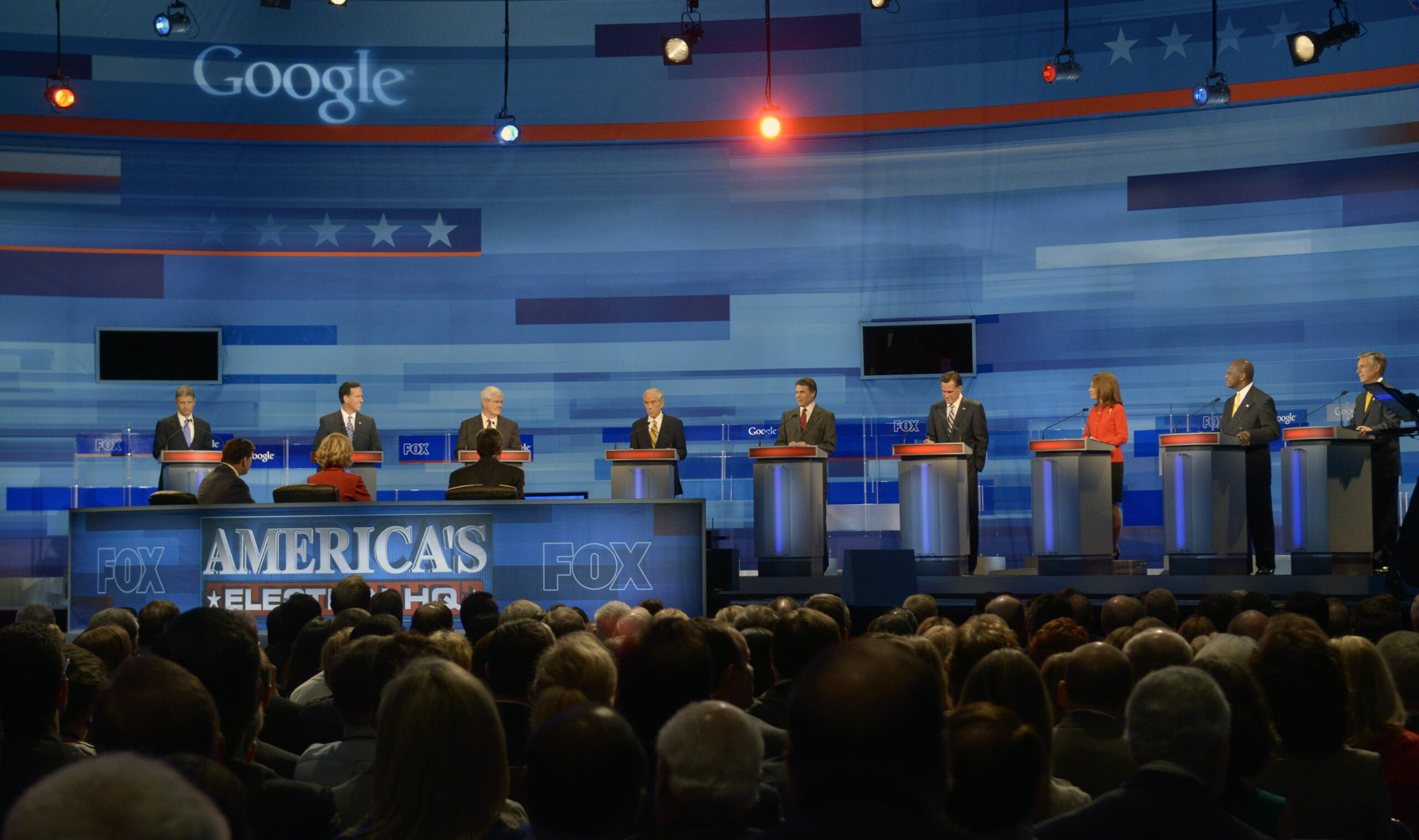 Fox chops GOP field to 10 in first debate