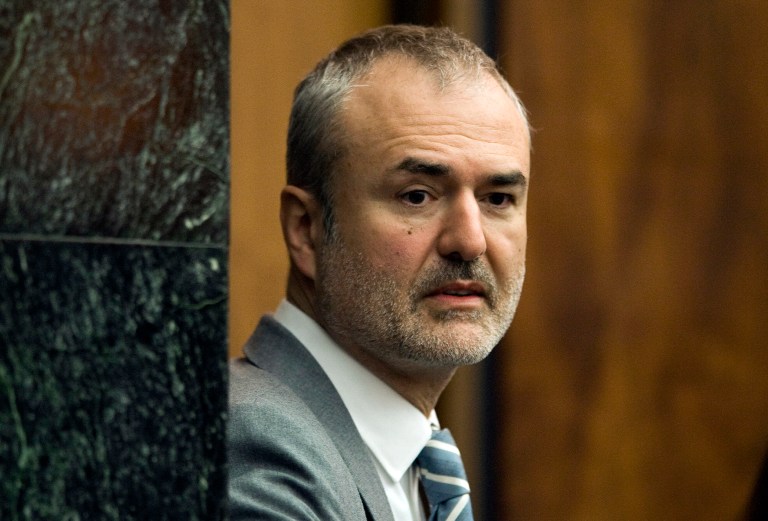 Not everyone in media agreed that Gawker, founded by Nick Denton (above), had gotten a bum deal. (AP Photo/Steve Nesius, Pool, File)