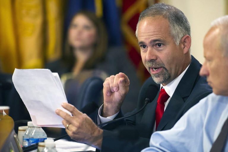 House Freedom Caucus members are pushing the Trump administration to consider Rep. Tim Huelskamp, R-Kan., for Agriculture secretary. (AP Photo/Cliff Owen, File)
