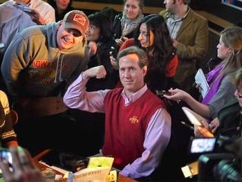 Santorum: Sweater vest is the ‘Right to Bare Arms’