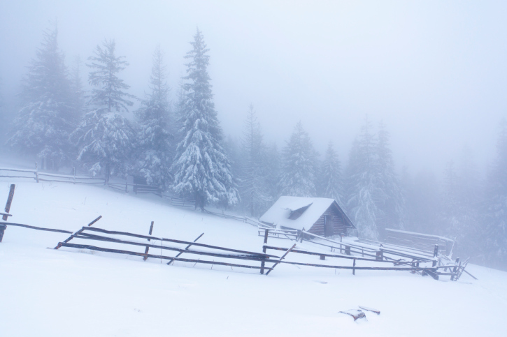 Many years ago, in upstate New York, there was a lady caught in a fierce snow storm that produced conditions called a 