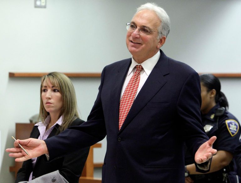 FILE - In this Oct. 28, 2011 file photo, New York Police Dept. Internal Affairs Lieutenant Jennara Cobb, left, and her attorney Philip Karasyk, appear in Bronx state Supreme Court, in New York. Cobb, whose trial began this week, is the first of more than a dozen police to go on trial in a sweeping investigation of ticket-fixing at the nation's largest police department. (AP Photo/Richard Drew, Pool, File)