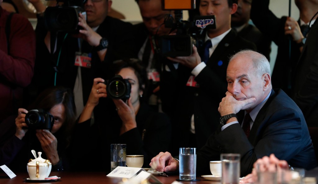 John Kelly shames the shameless media