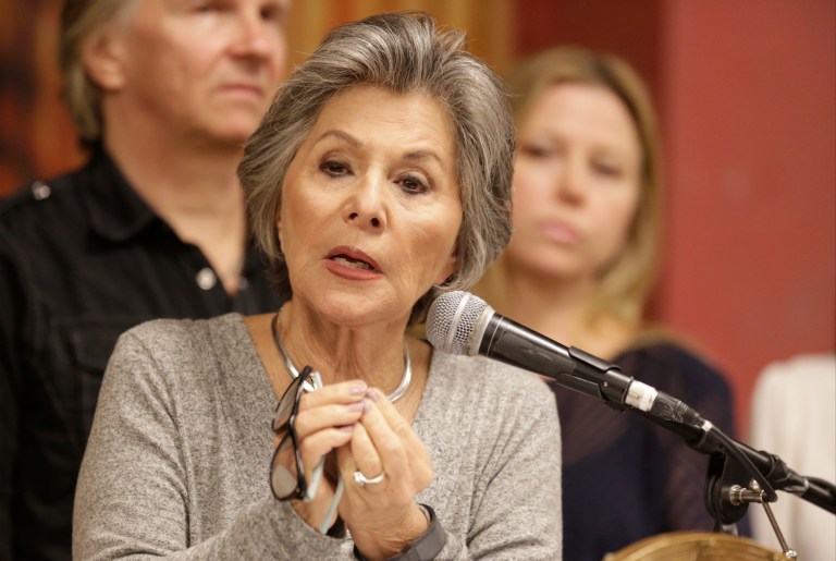 Drought provision would allow the release of large amounts of water from dams in California. (AP Photo/Damian Dovarganes)