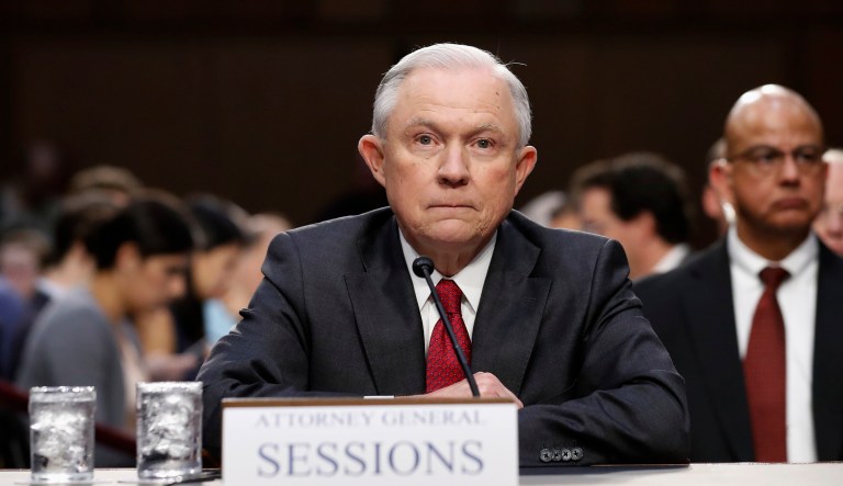 It's one thing to privately question Sessions' decisions, it's another to air them publicly. (AP Photo/Alex Brandon)