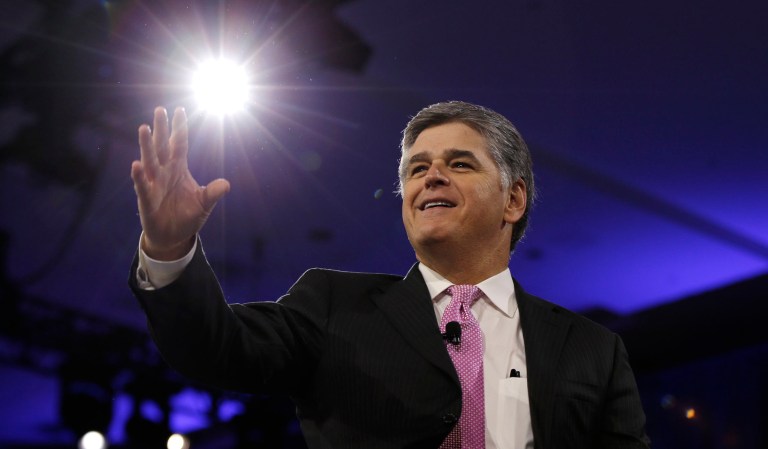 The disappearance occurred after Hannity sent out a mysterious tweet, which read: 
