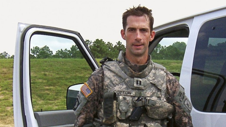 Sen. Tom Cotton served in Iraq and Afghanistan. (Tom Cotton's office)