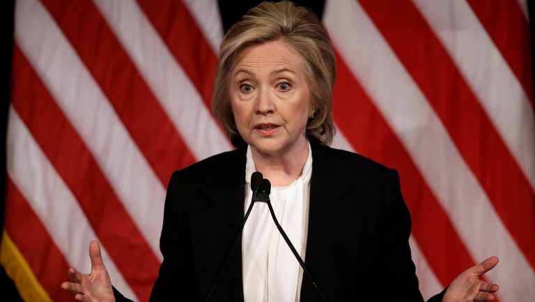 Consider that Hillary Clinton's campaign outspent Trump by more than two-to-one. (AP Photo/Seth Wenig, File)