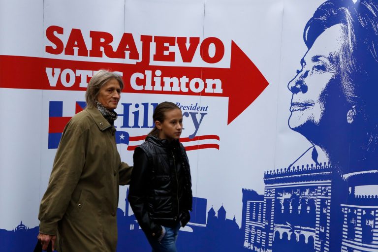 Hillary Clinton insists that she has stamina. (AP Photo/Amel Emric)