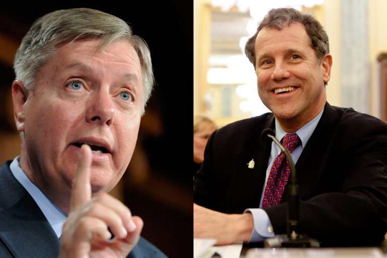Sens. Sherrod Brown and Lindsey Graham donate pay to vets groups during shutdown