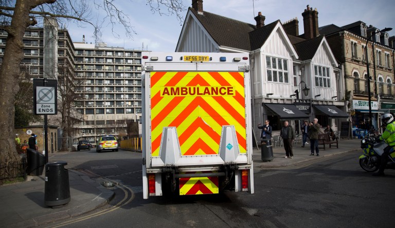 The socialized health service is breaking. (AP Photo/Matt Dunham)