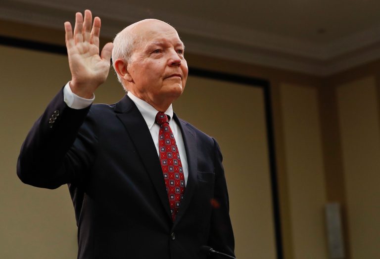 IRS Commissioner John Koskinen survived an impeachment vote in the House last year but only because GOP leaders objected to the process that would remove him from office, rather than the notion that he should be fired. (AP Photo/Pablo Martinez Monsivais)