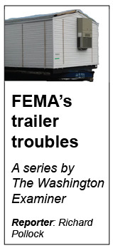 FEMA buys disaster trailers from firm despite chronic flaws