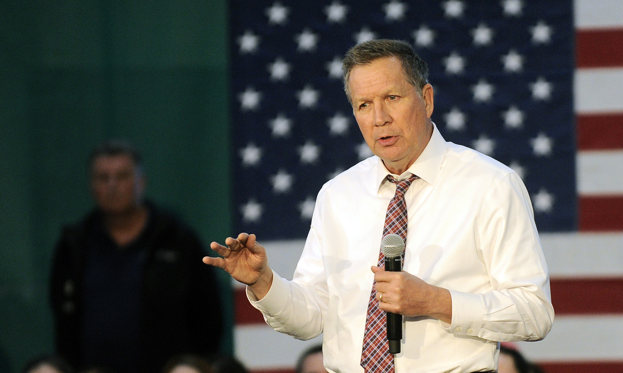Are rivals threatened by Kasich?