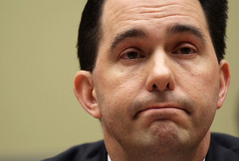 Wisconsin Gov. Scott Walker has officially rebuffed a request from National Park Service to close several state park sites. (Alex Wong/Getty Images)