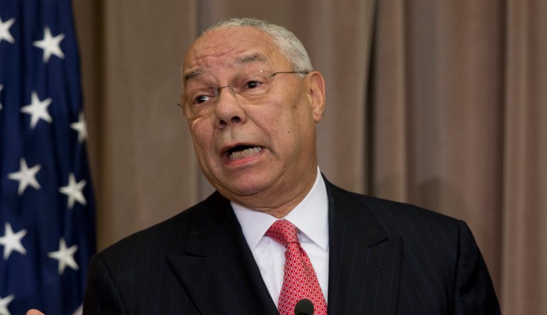 As former Secretary of State Colin Powell said, 