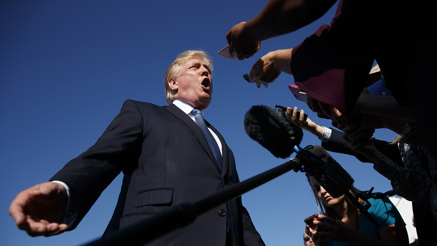 Trump fires back at CNN for reporting White House chief of staff John Kelly disagreed with Trump on NFL battle