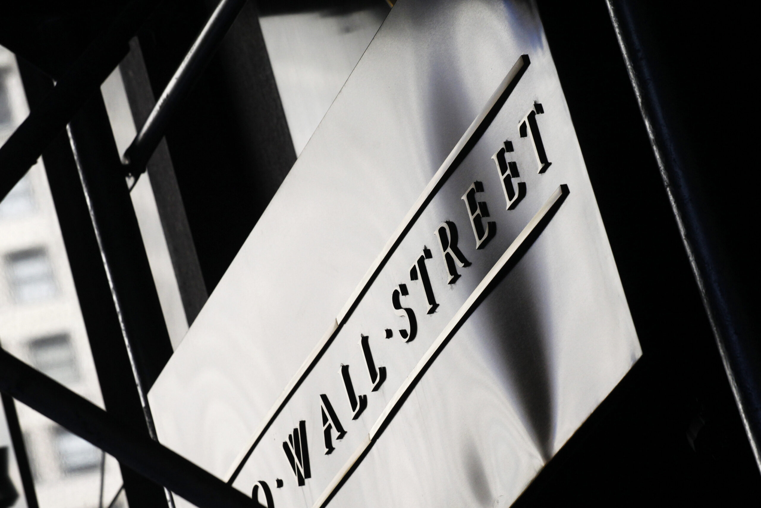 Stocks head lower on Wall Street, led by banks