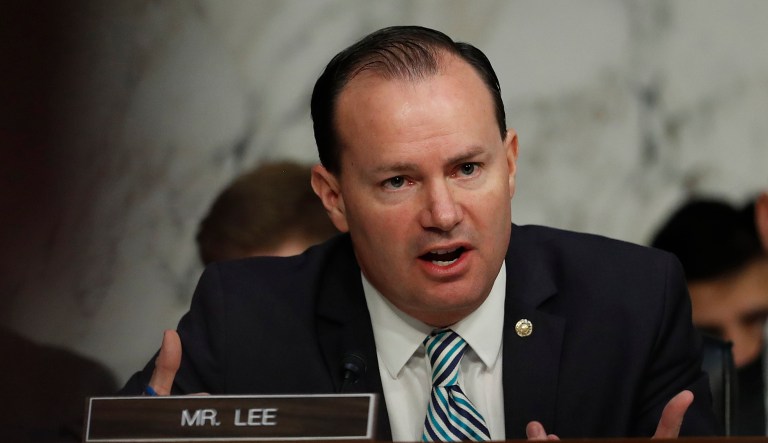 Sen. Mike Lee, R-Utah, said he's 