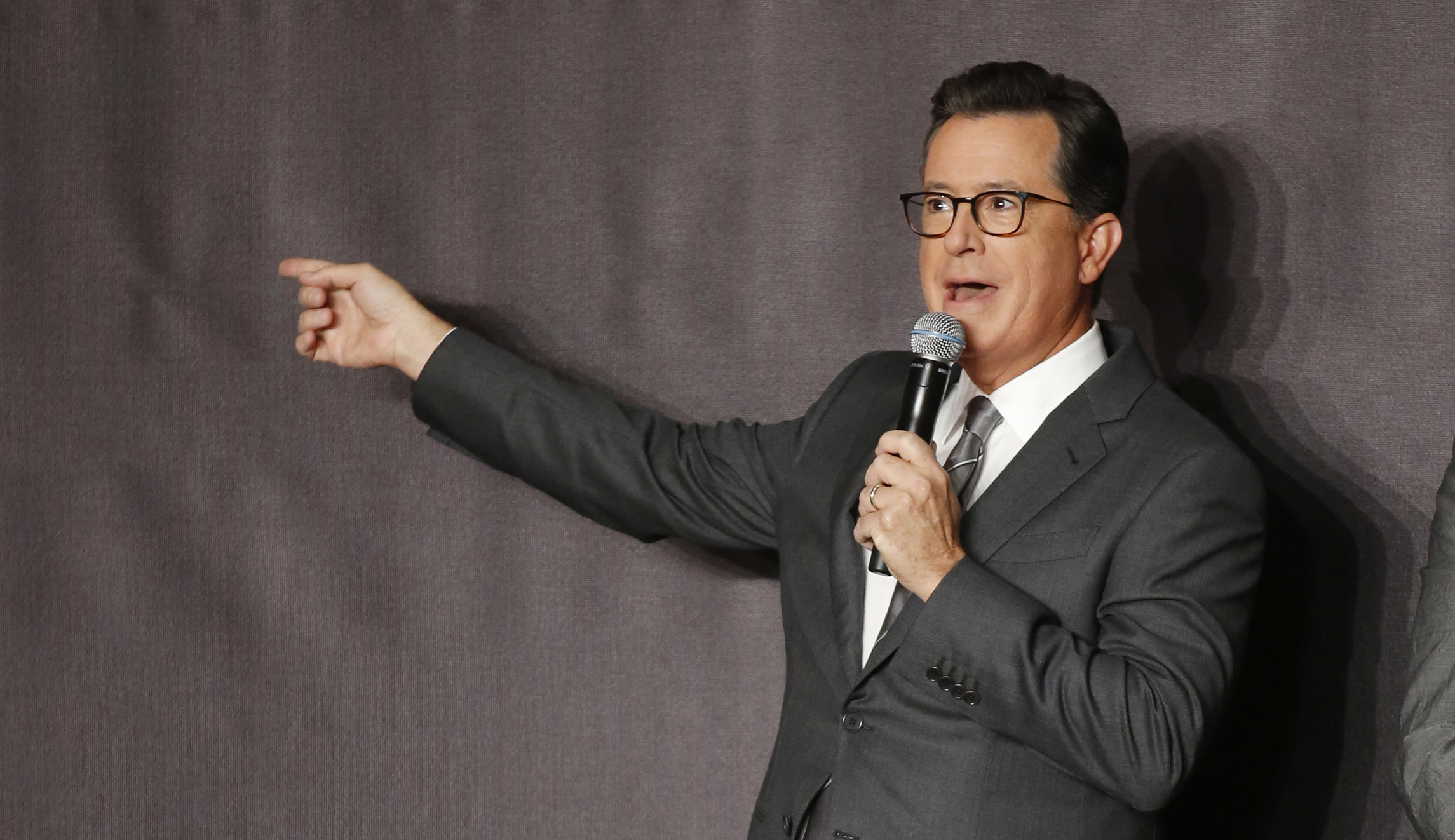 Stephen Colbert: ‘England, we need your help. Take us back’