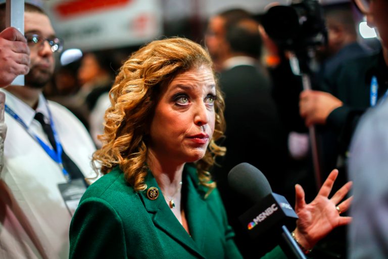 DNC Chairwoman Debbie Wasserman-Schultz said Democrats will use the convention to recruit soft Republicans. (AP Photo/Stephen B. Morton)