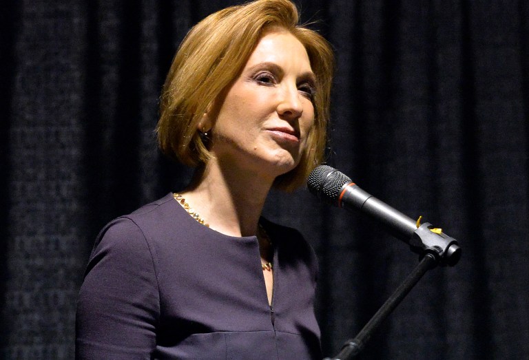 Fiorina said that her business experience and areas of expertise qualified her for the presidency. (AP file)