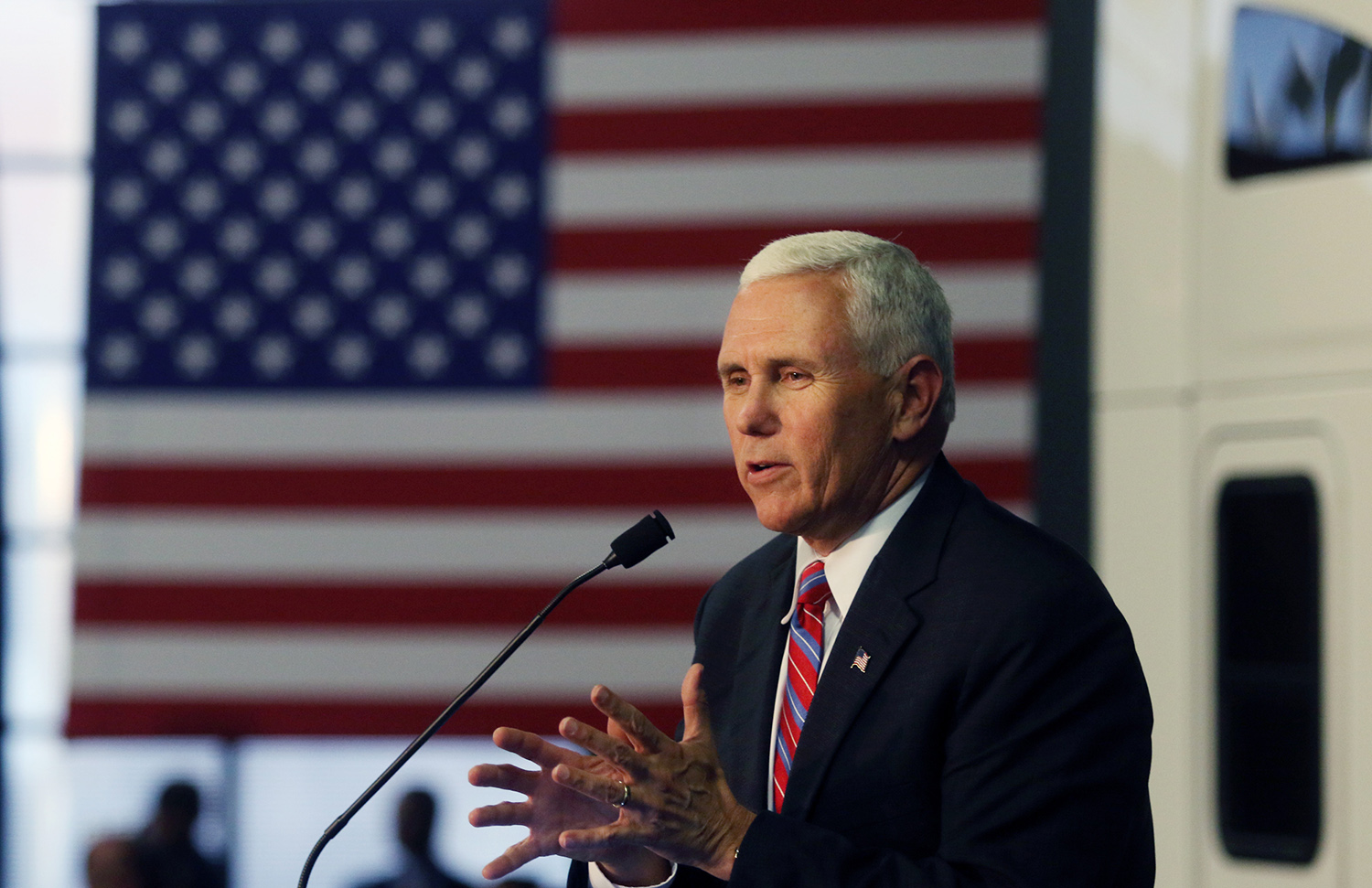 Pence reacting to polls: ‘I don’t think anything has changed’