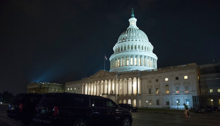 Sens. Lindsey Graham of South Carolina, Bill Cassidy of Louisiana and Dean Heller of Nevada have attracted a fourth GOP sponsor, Sen. Ron Johnson of Wisconsin, to a measure that would allow states to decide the fate of Obamacare. (AP Photo/Cliff Owen)
