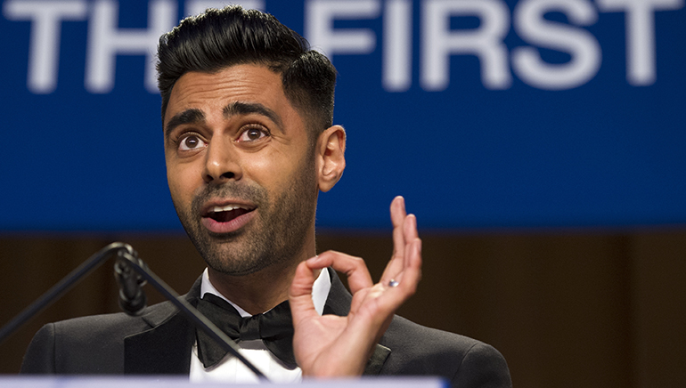 White House Correspondents’ dinner jokes about Trump and Russia: ‘The leader of our country is not here. And that’s because he lives in Moscow’