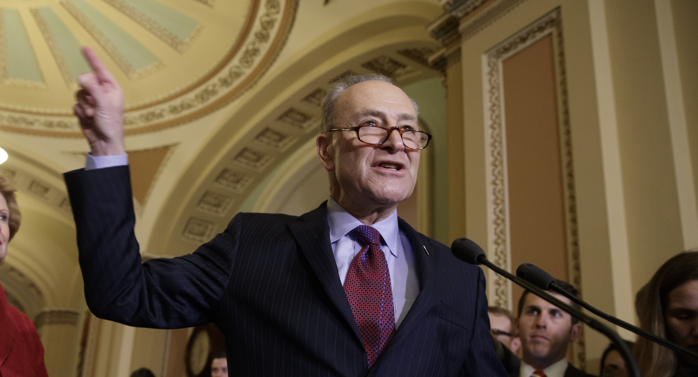 Schumer: GOP will ditch Trump by the summer