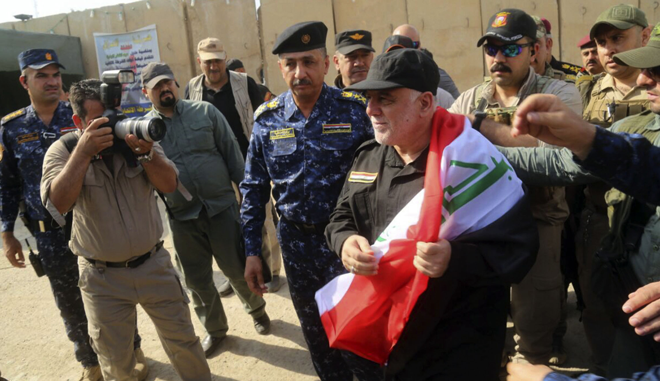 Iraqi prime minister claims victory over ISIS in Mosul